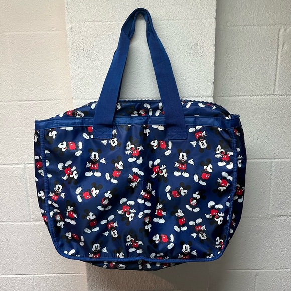 Disney Blue Fabric with Label - Picture 2 of 5